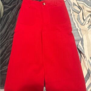The Colette Knit Cropped Wide Leg Pants